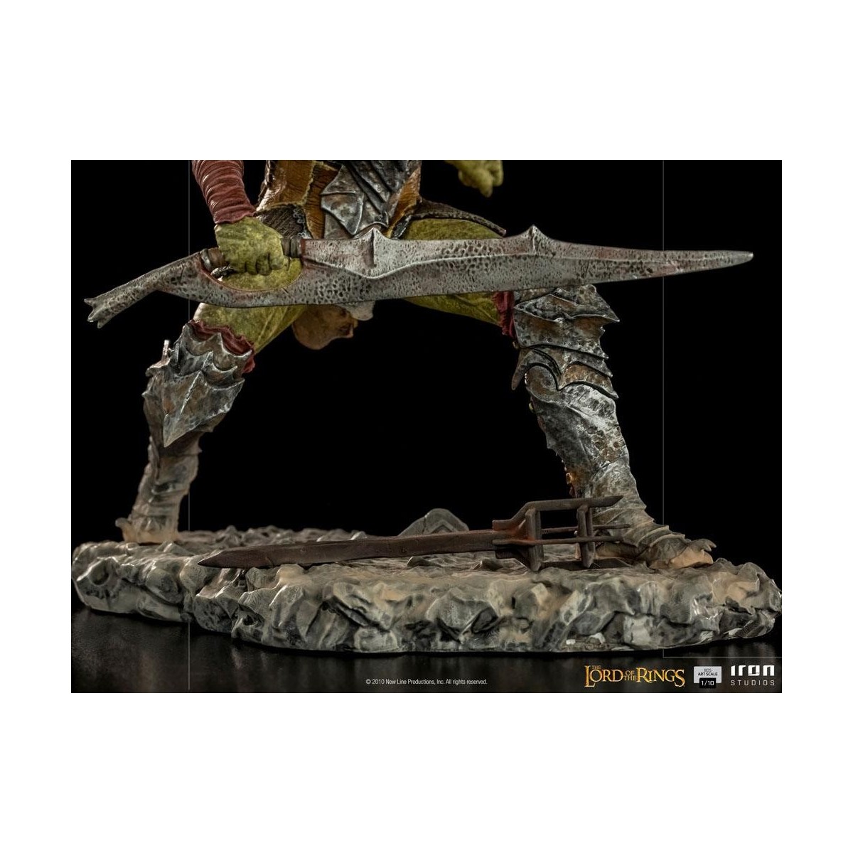 IRON STUDIOS - Swordsman Orc BDS Art Scale 1/10 - Lord of the Rings