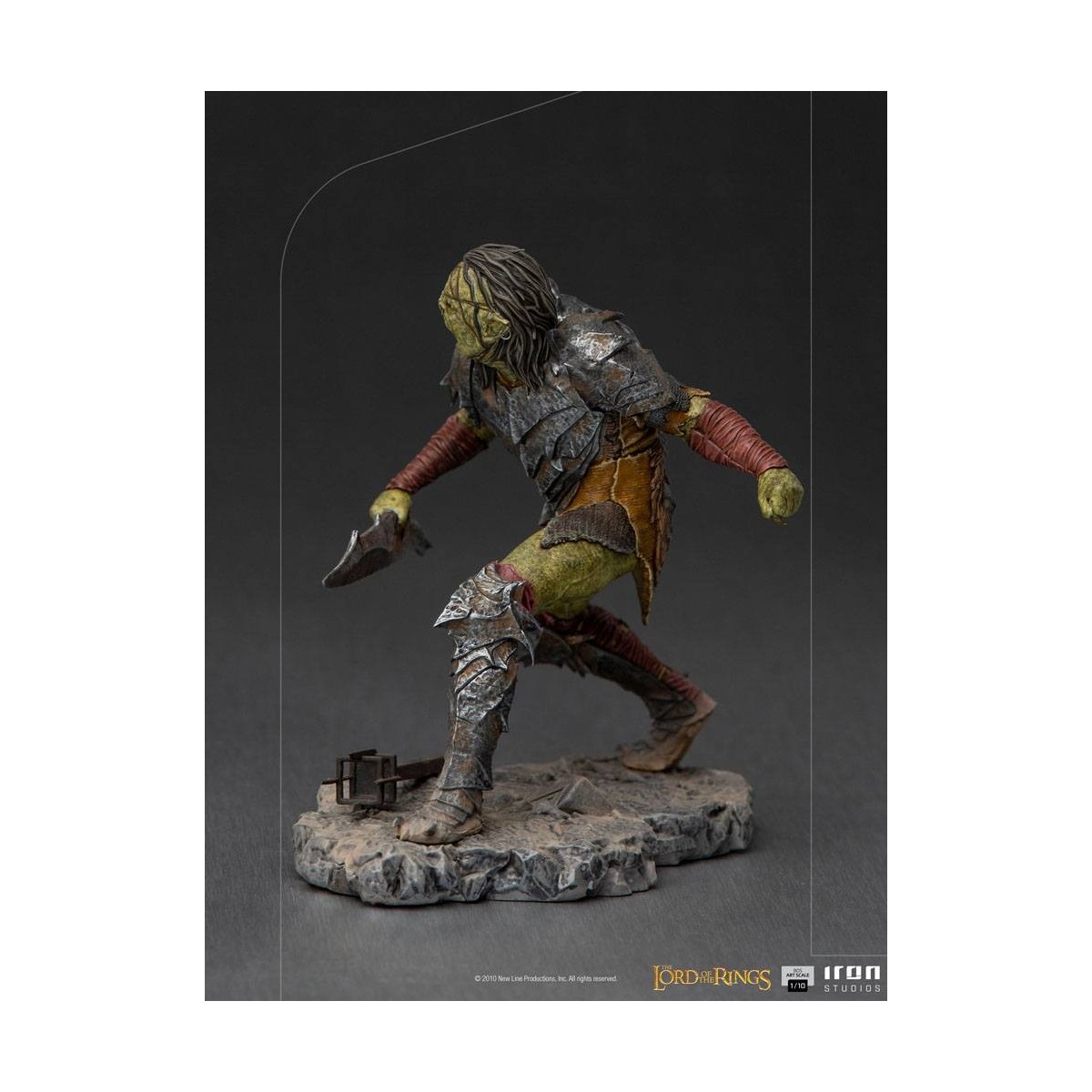 IRON STUDIOS - Swordsman Orc BDS Art Scale 1/10 - Lord of the Rings