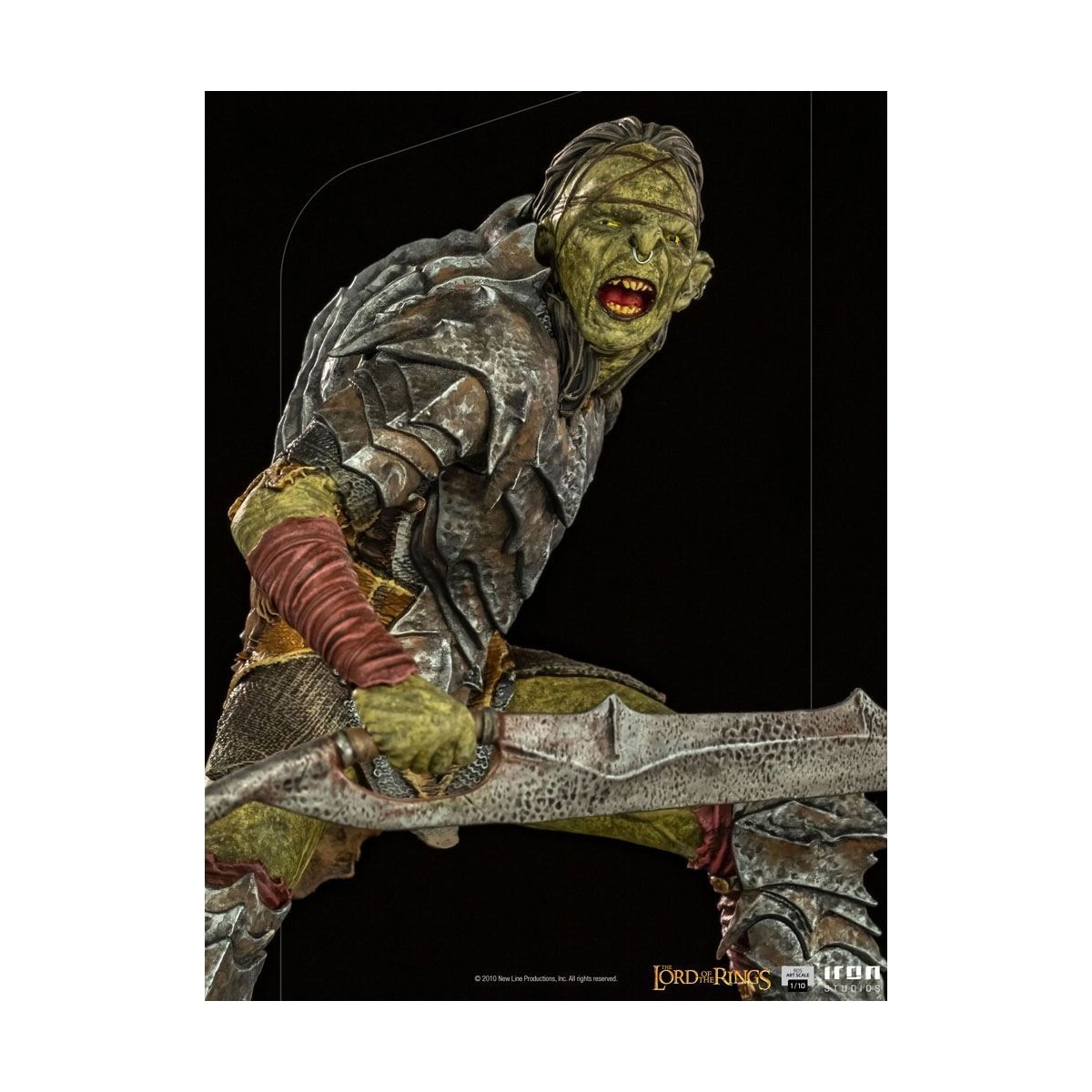 IRON STUDIOS - Swordsman Orc BDS Art Scale 1/10 - Lord of the Rings