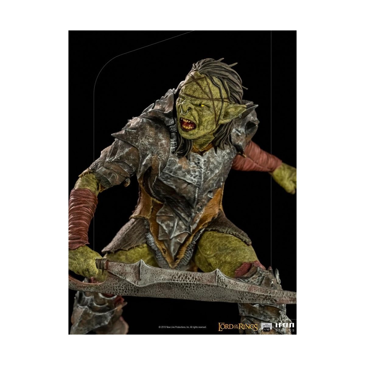 IRON STUDIOS - Swordsman Orc BDS Art Scale 1/10 - Lord of the Rings
