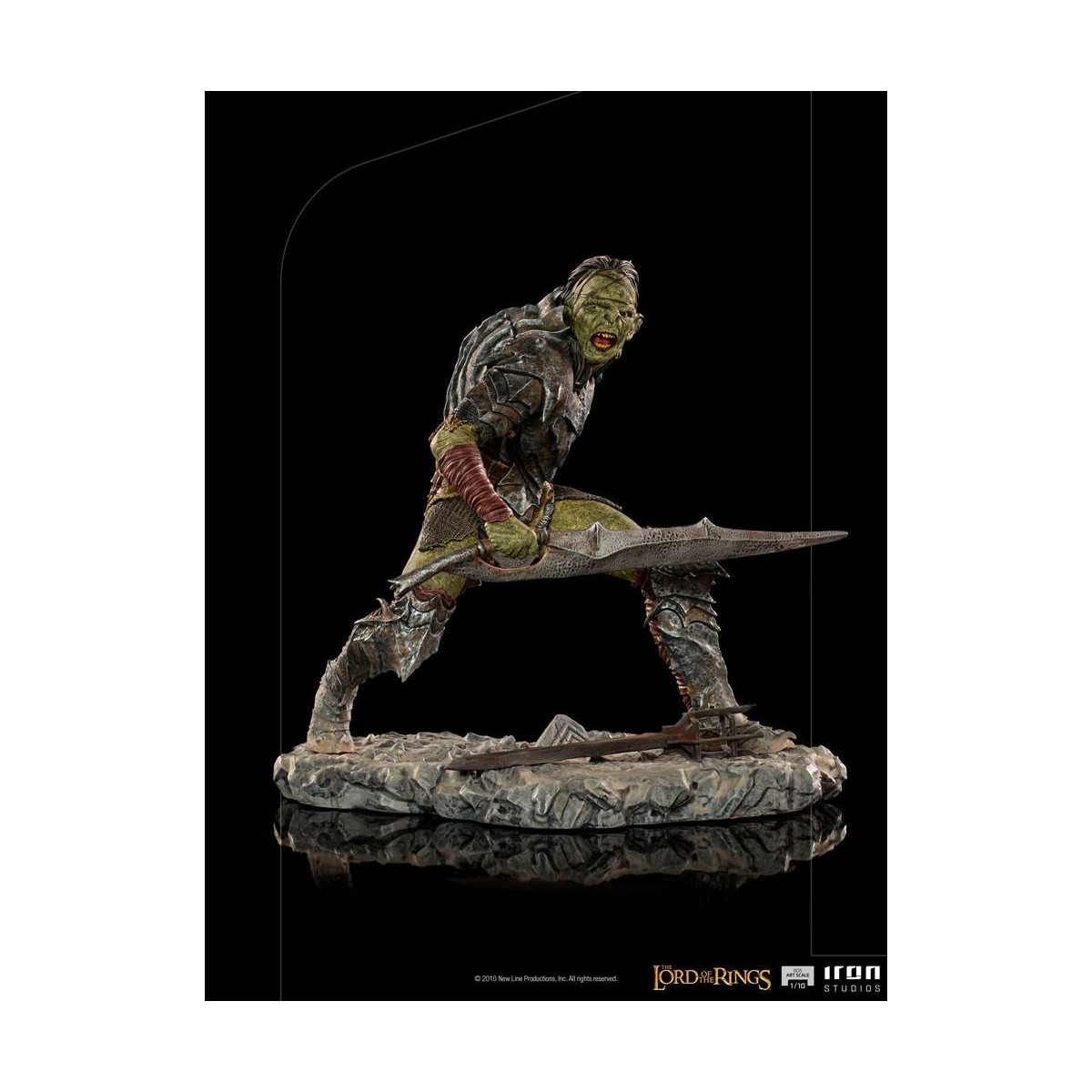 IRON STUDIOS - Swordsman Orc BDS Art Scale 1/10 - Lord of the Rings