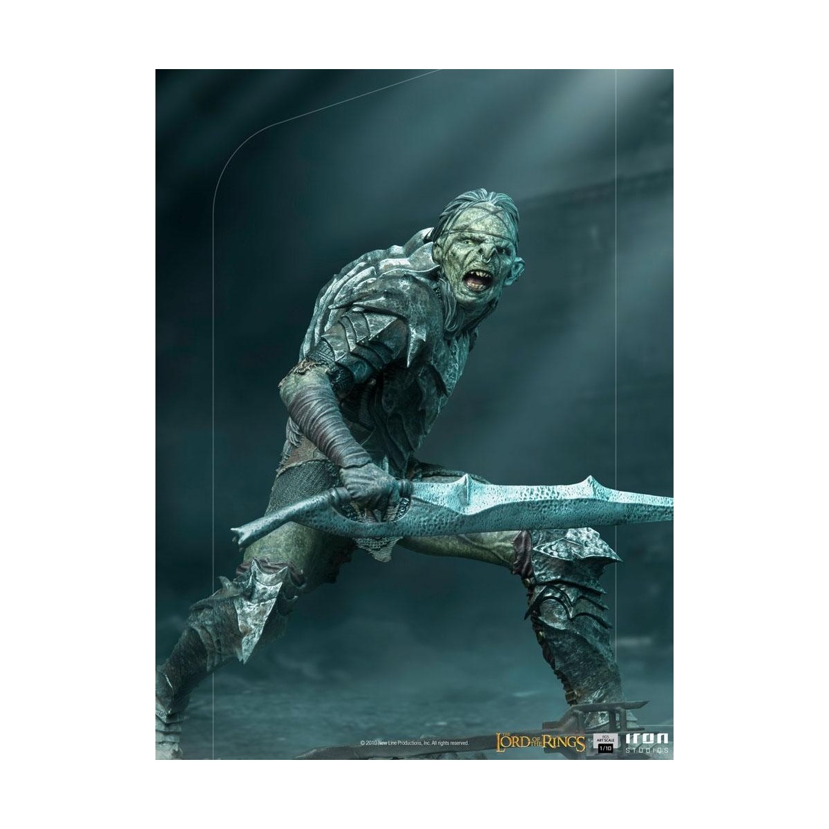 IRON STUDIOS - Swordsman Orc BDS Art Scale 1/10 - Lord of the Rings