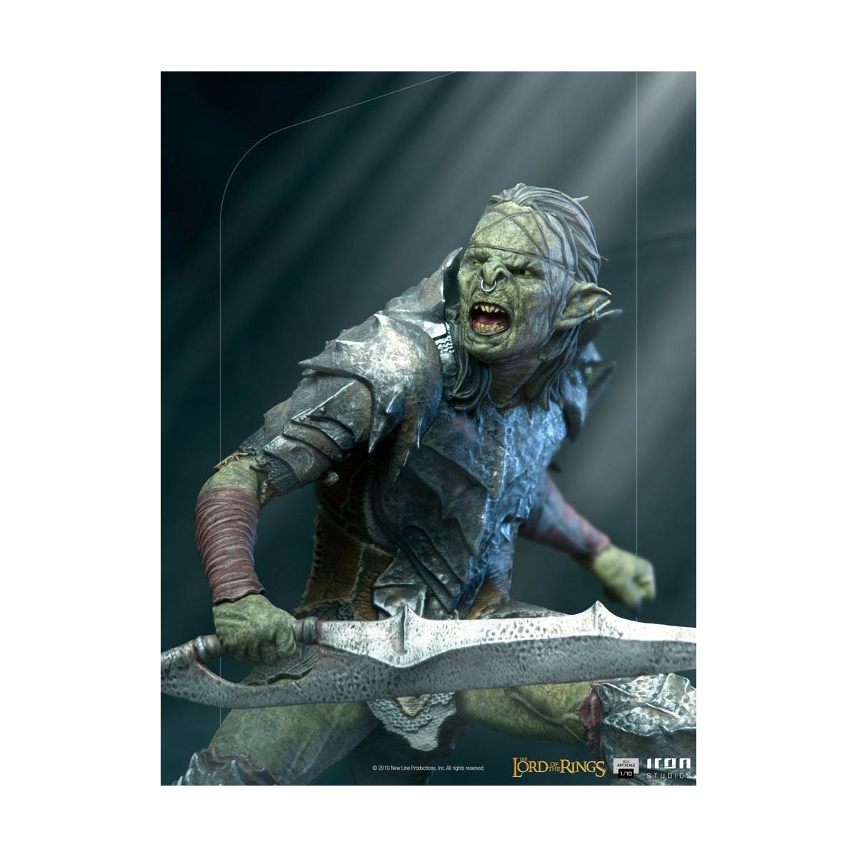 IRON STUDIOS - Swordsman Orc BDS Art Scale 1/10 - Lord of the Rings