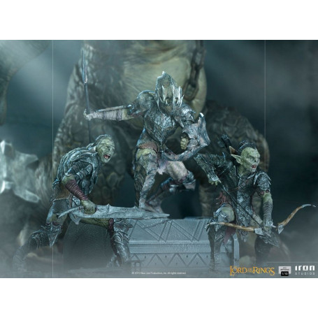 IRON STUDIOS - Swordsman Orc BDS Art Scale 1/10 - Lord of the Rings