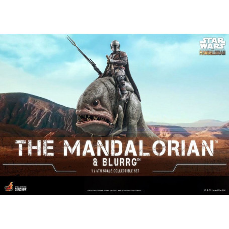 Hot Toys Star Wars - The Mandalorian and Blurrg