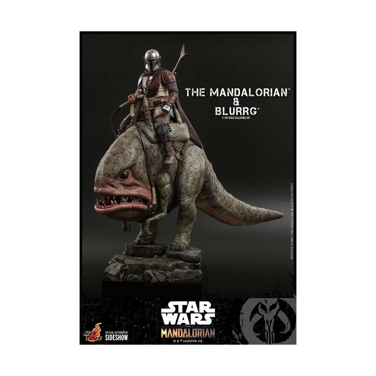 Hot Toys Star Wars - The Mandalorian and Blurrg