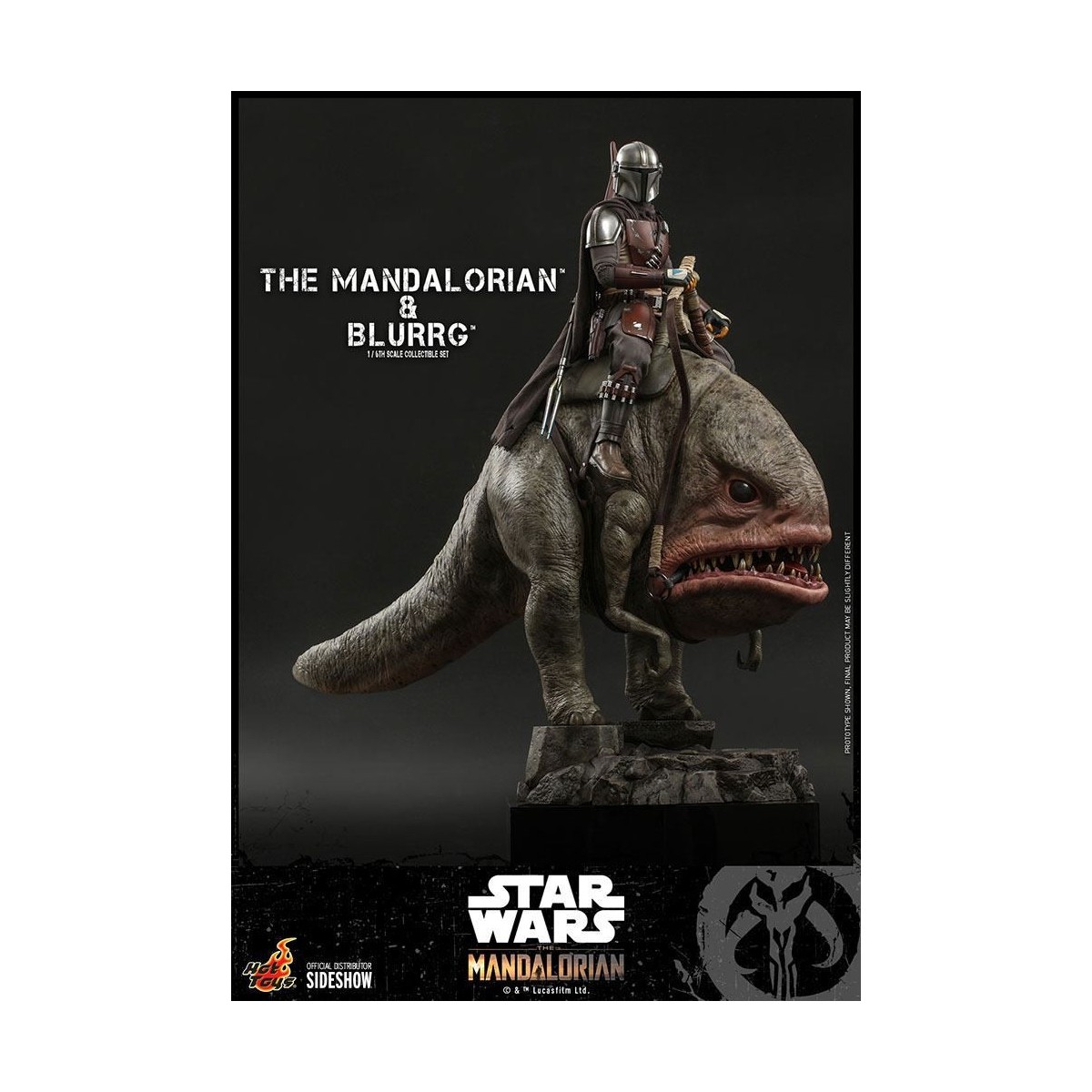 Hot Toys Star Wars - The Mandalorian and Blurrg