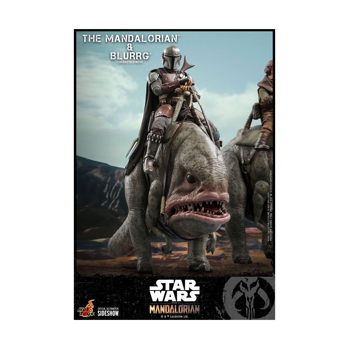 Hot Toys Star Wars - The Mandalorian and Blurrg