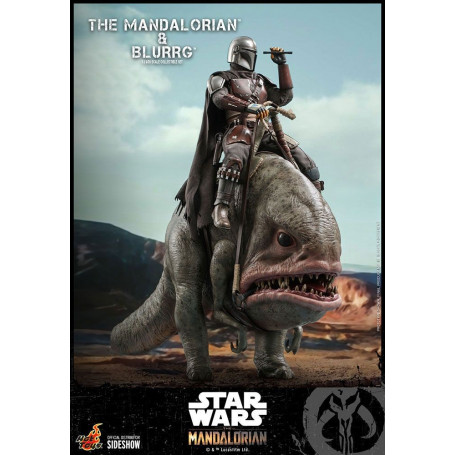 Hot Toys Star Wars - The Mandalorian and Blurrg