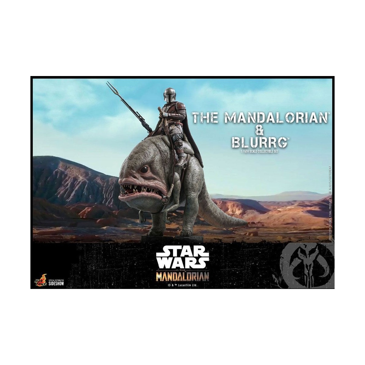 Hot Toys Star Wars - The Mandalorian and Blurrg
