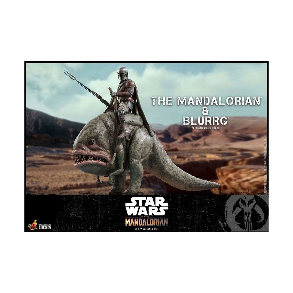 Hot Toys Star Wars - The Mandalorian and Blurrg