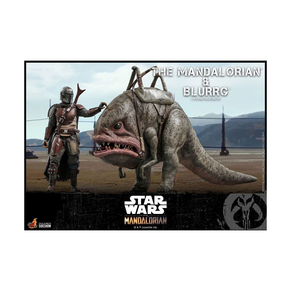 Hot Toys Star Wars - The Mandalorian and Blurrg