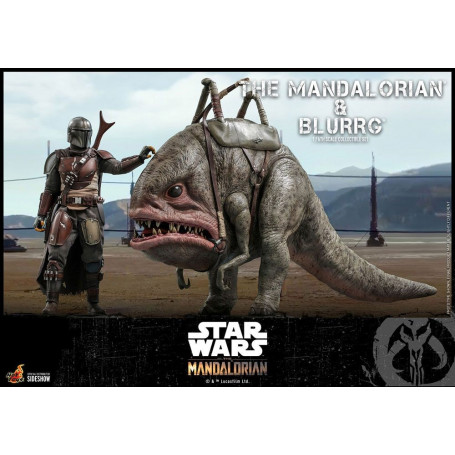 Hot Toys Star Wars - The Mandalorian and Blurrg