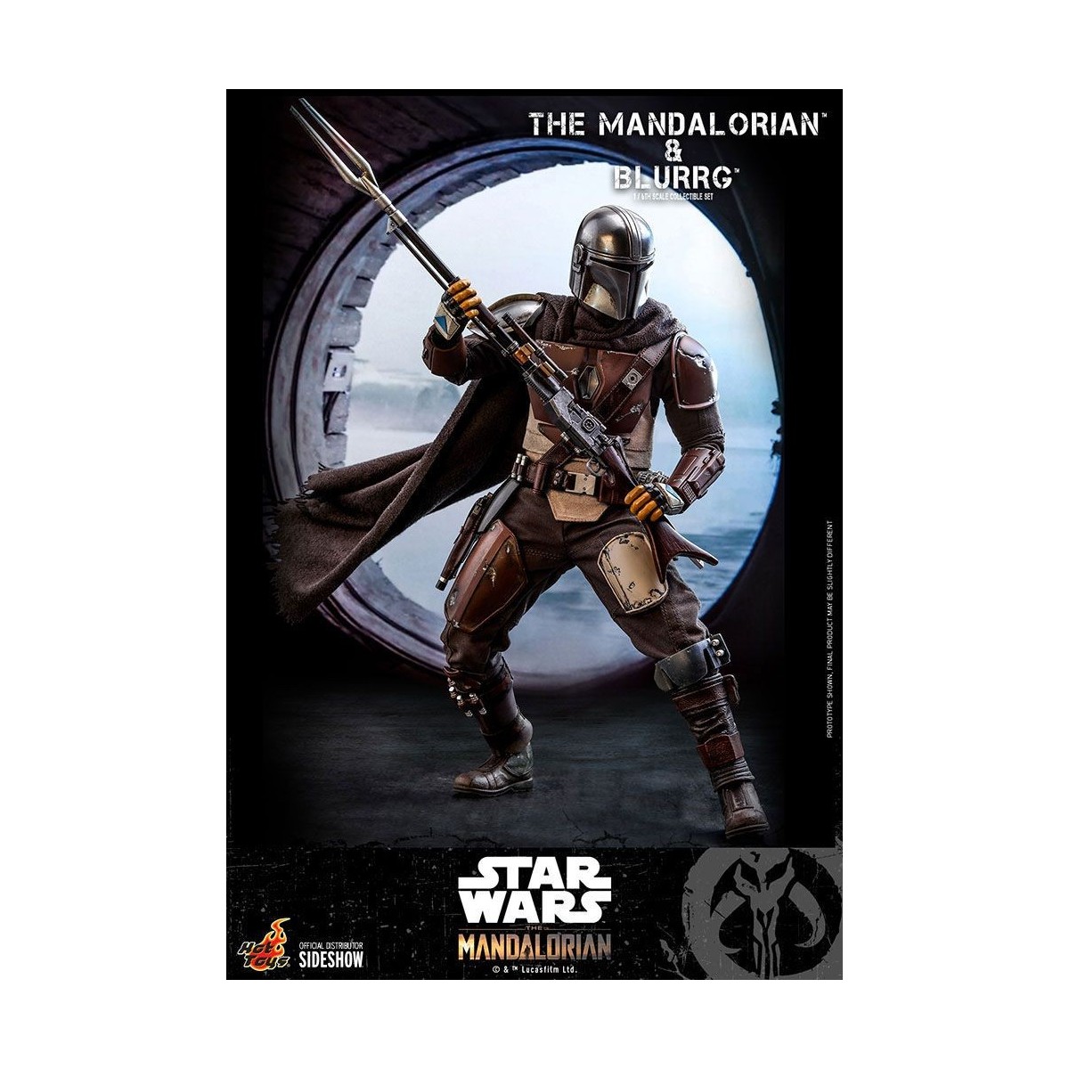 Hot Toys Star Wars - The Mandalorian and Blurrg