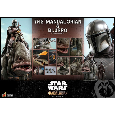 Hot Toys Star Wars - The Mandalorian and Blurrg