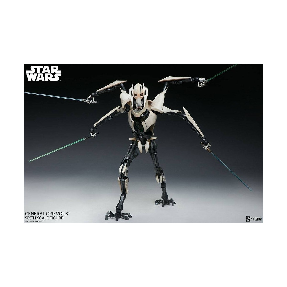 Sideshow Star Wars figurine 1/6 General Grievous 