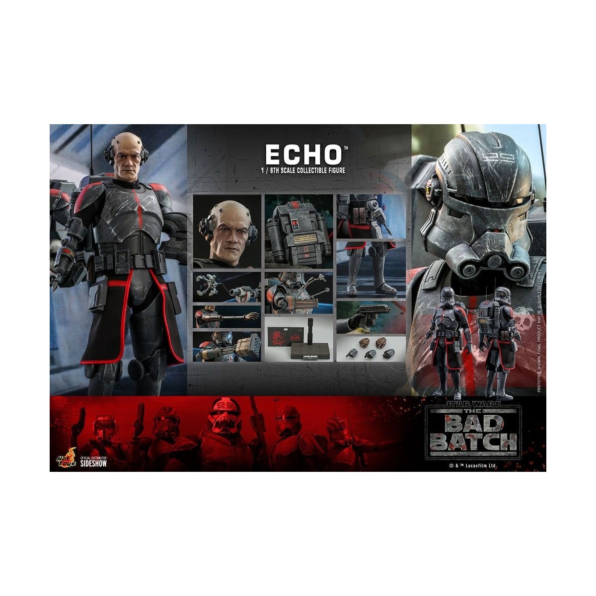 Hot Toys Star Wars - Echo - The Bad Batch