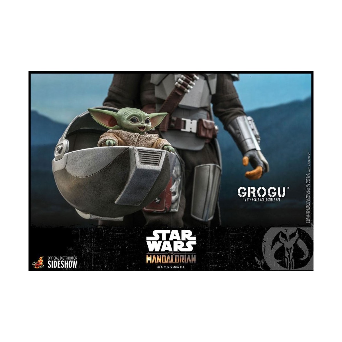 Hot Toys Star Wars - The Mandalorian - Grogu 1/6 pack of 3 figures