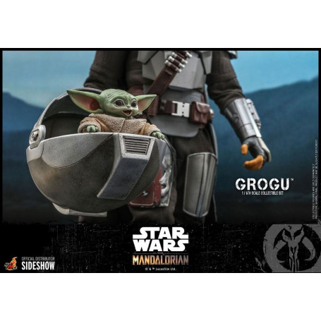 Hot Toys Star Wars - The Mandalorian - Grogu 1/6 pack of 3 figures