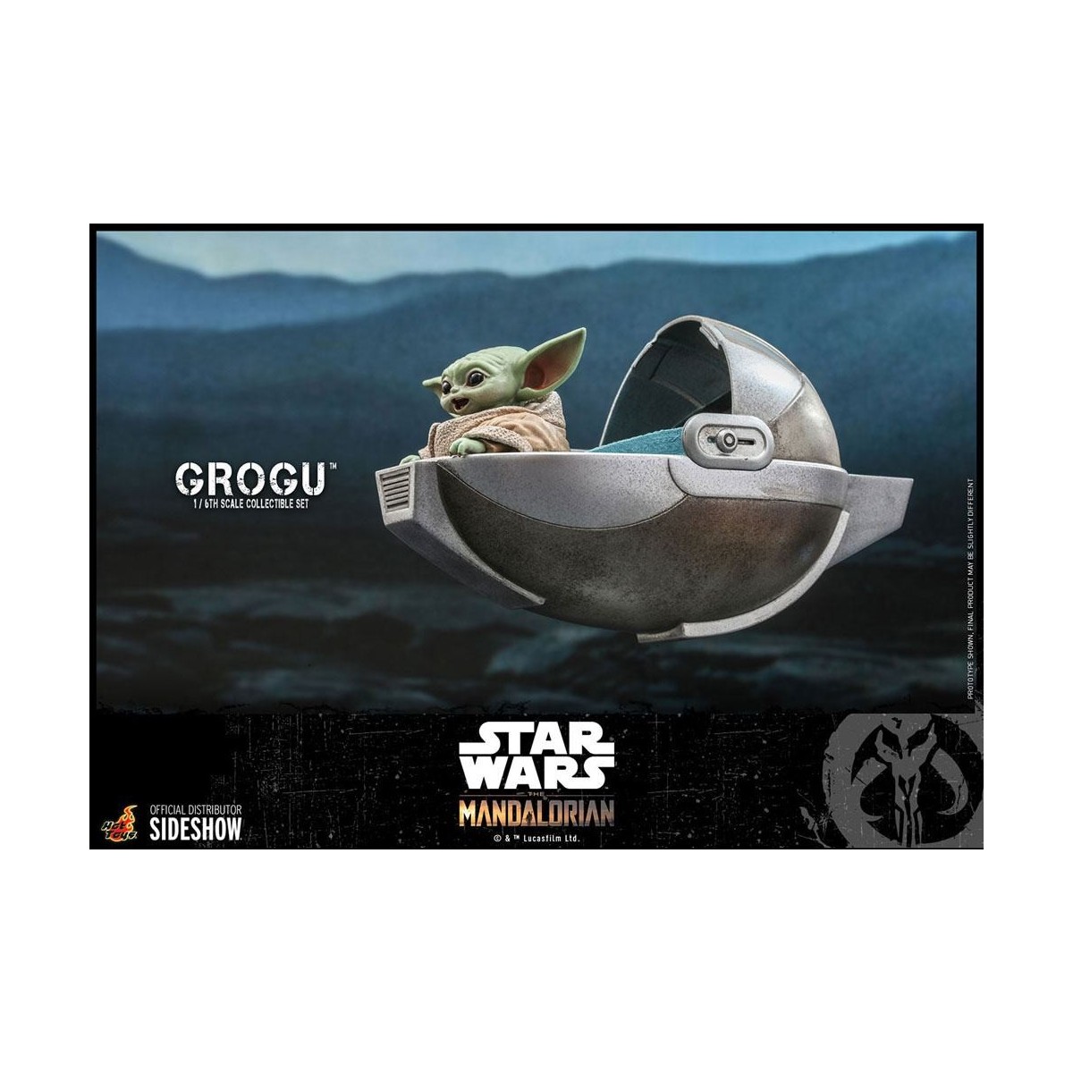 Hot Toys Star Wars - The Mandalorian - Grogu 1/6 pack of 3 figures