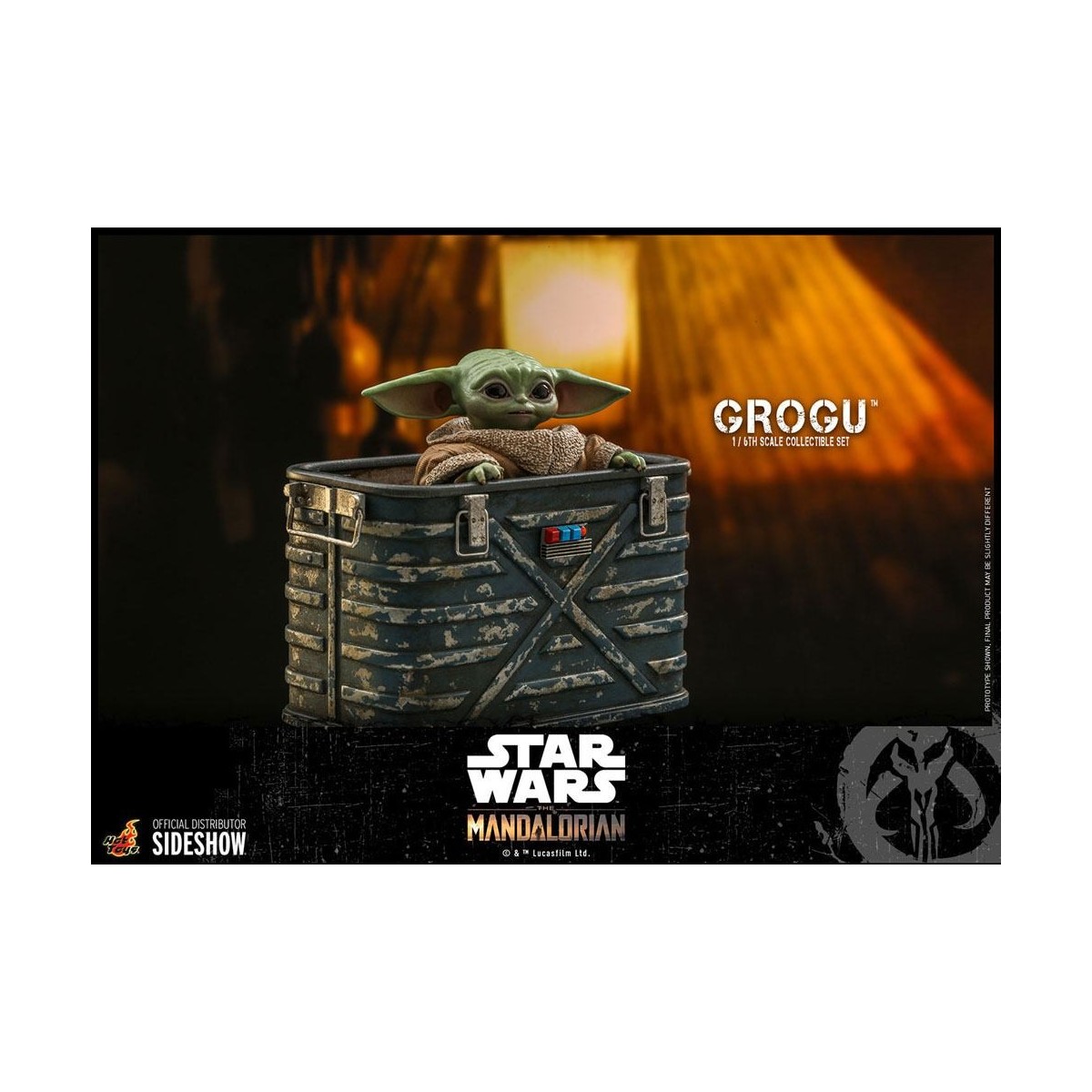 Hot Toys Star Wars - The Mandalorian - Grogu 1/6 pack of 3 figures