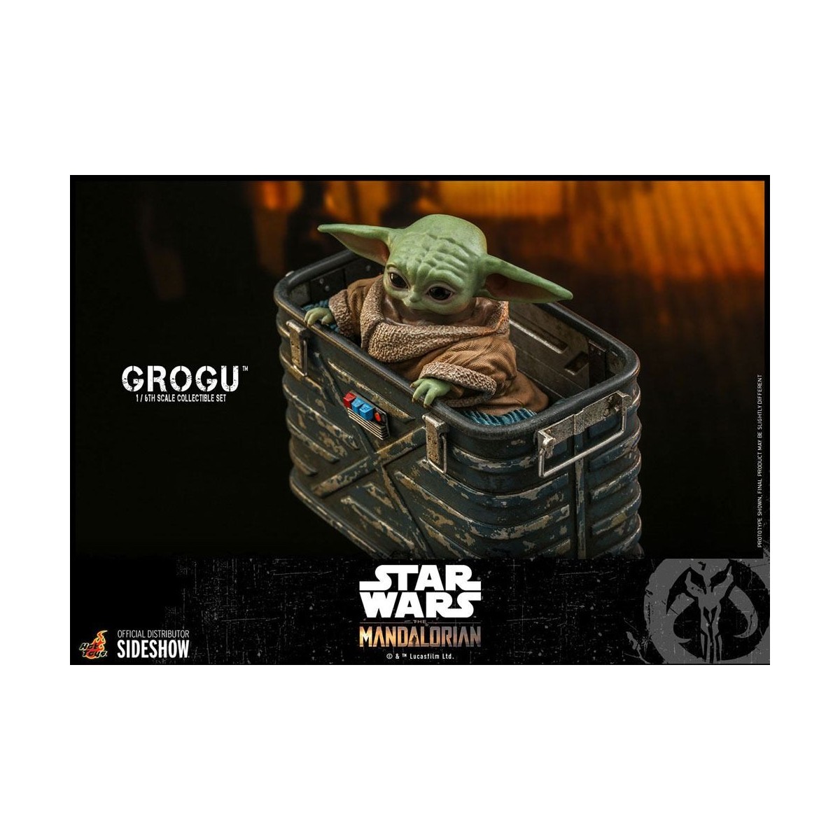 Hot Toys Star Wars - The Mandalorian - Grogu 1/6 pack of 3 figures