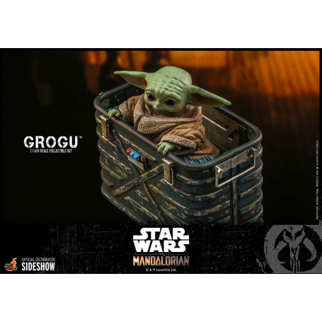 Hot Toys Star Wars - The Mandalorian - Grogu 1/6 pack of 3 figures