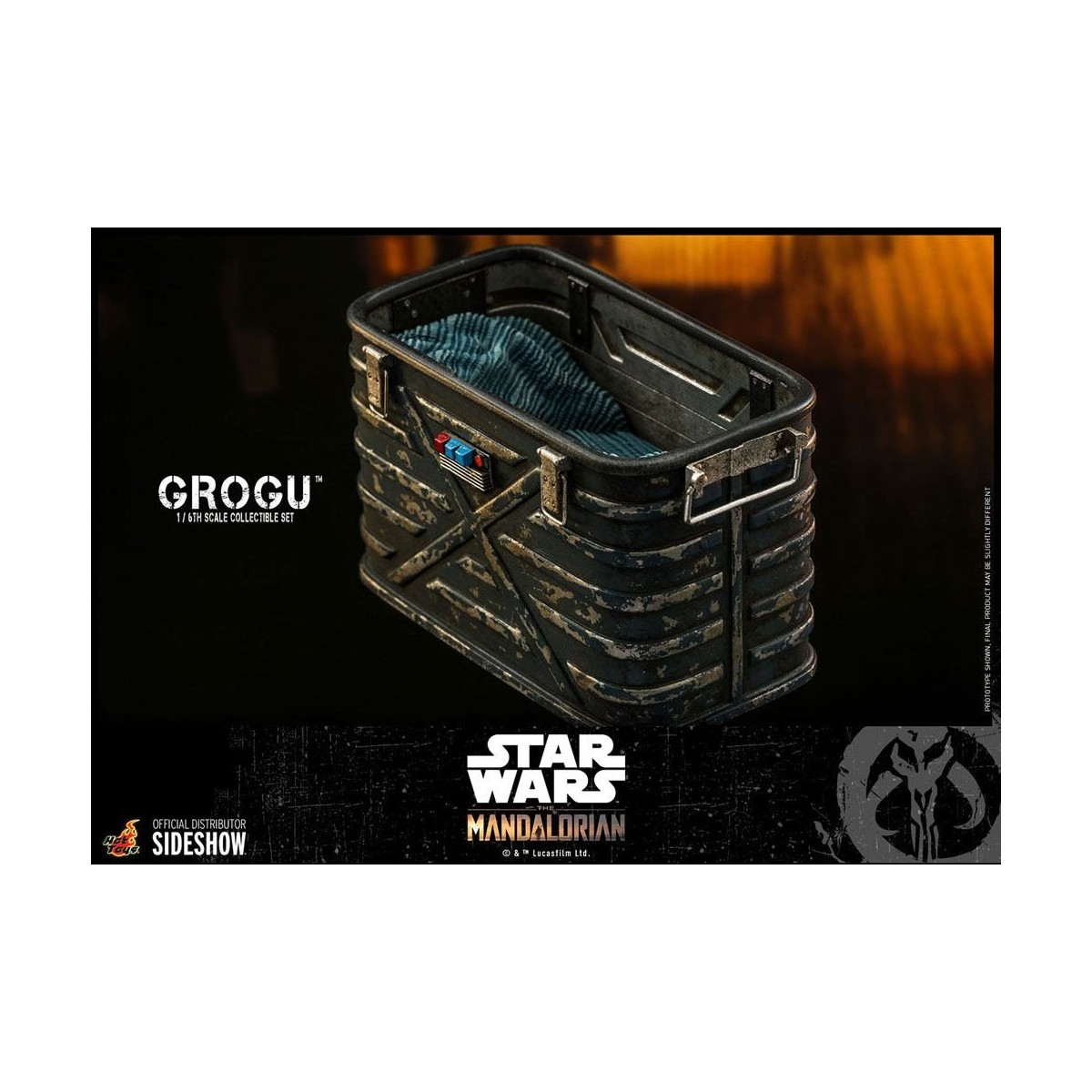 Hot Toys Star Wars - The Mandalorian - Grogu 1/6 pack of 3 figures