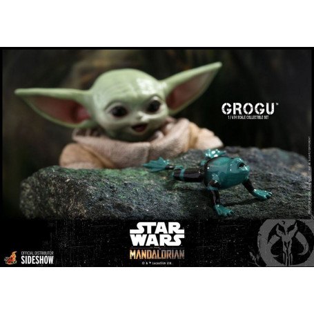 Hot Toys Star Wars - The Mandalorian - Grogu 1/6 pack of 3 figures