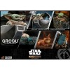 Hot Toys Star Wars - The Mandalorian - Grogu 1/6 pack of 3 figures