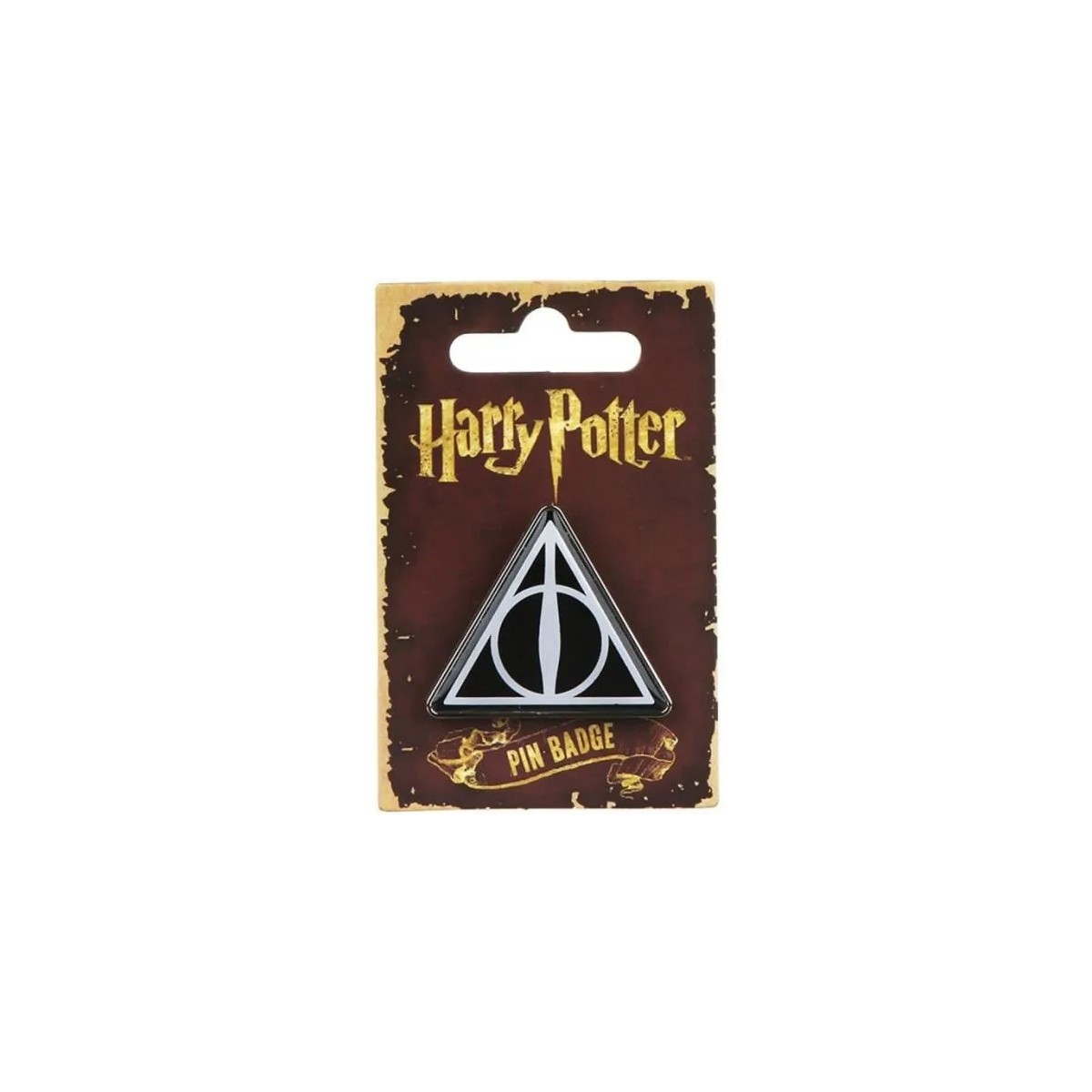 HARRY POTTER - Silver Plated Pendant and Necklace - Deathly Hallows - Deathly Hallows Relics