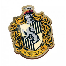 HARRY POTTER - Hufflepuff Badge - Deathly Hallows