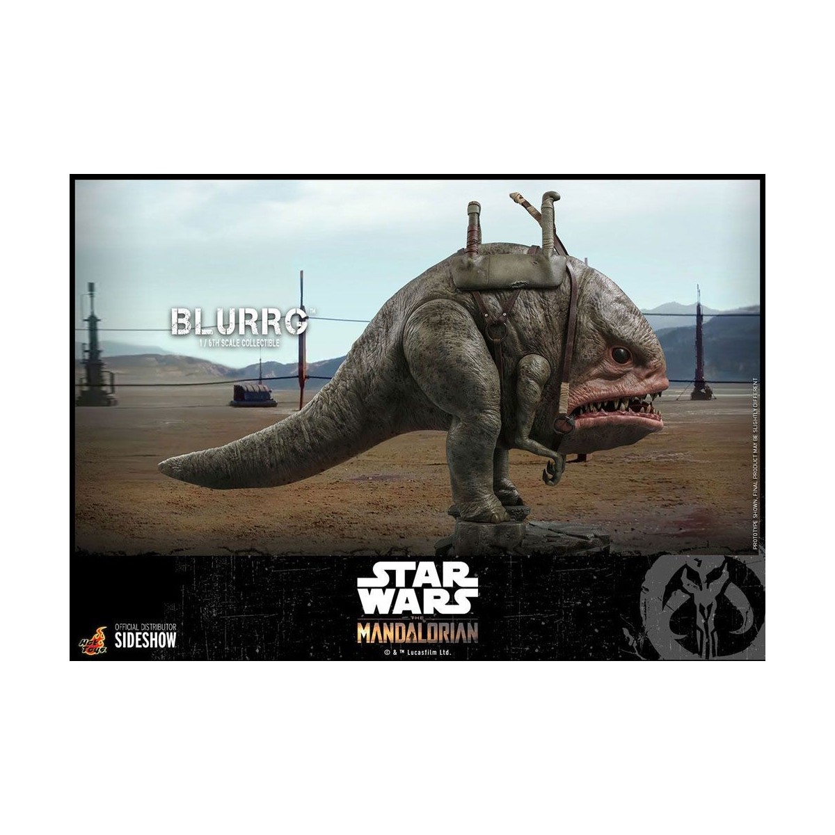 Hot Toys Star Wars - The Mandalorian and Blurrg