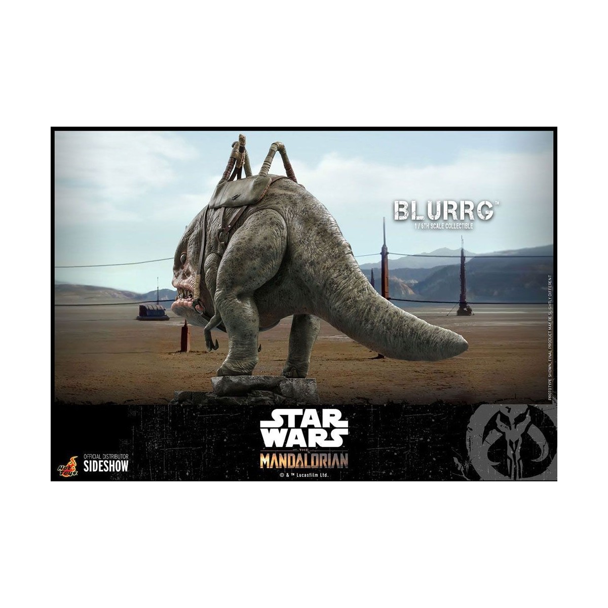 Hot Toys Star Wars - The Mandalorian and Blurrg