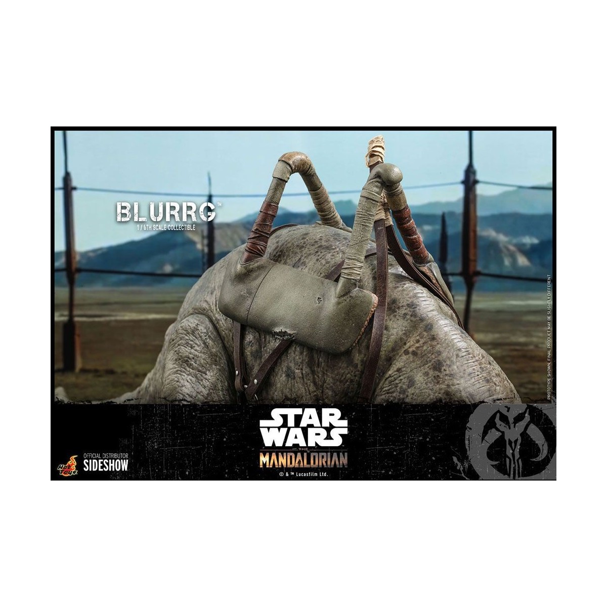 Hot Toys Star Wars - The Mandalorian and Blurrg