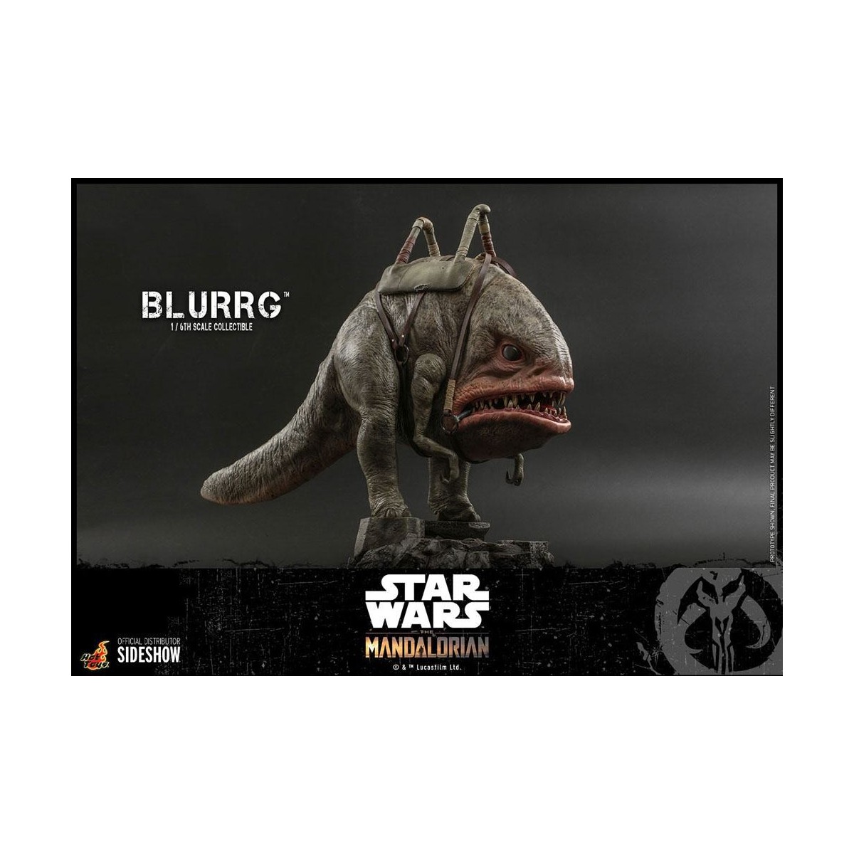 Hot Toys Star Wars - The Mandalorian and Blurrg