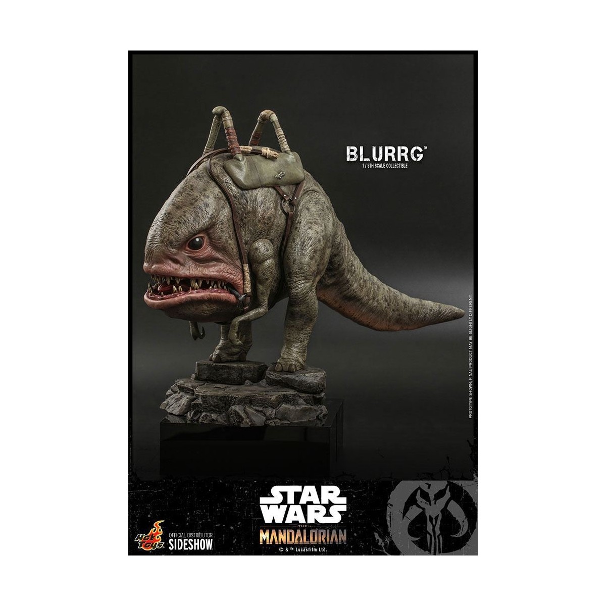 Hot Toys Star Wars - The Mandalorian and Blurrg