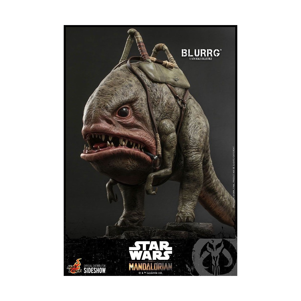 Hot Toys Star Wars - The Mandalorian and Blurrg