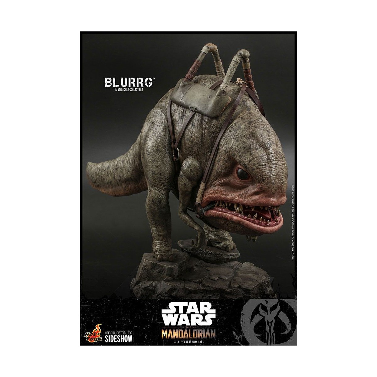Hot Toys Star Wars - The Mandalorian and Blurrg