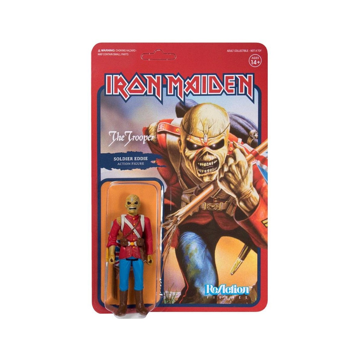 Funko Reaction - The Trooper Eddie - Iron Maiden