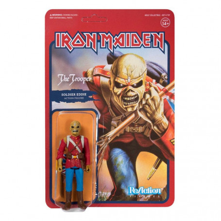 Funko Reaction - The Trooper Eddie - Iron Maiden