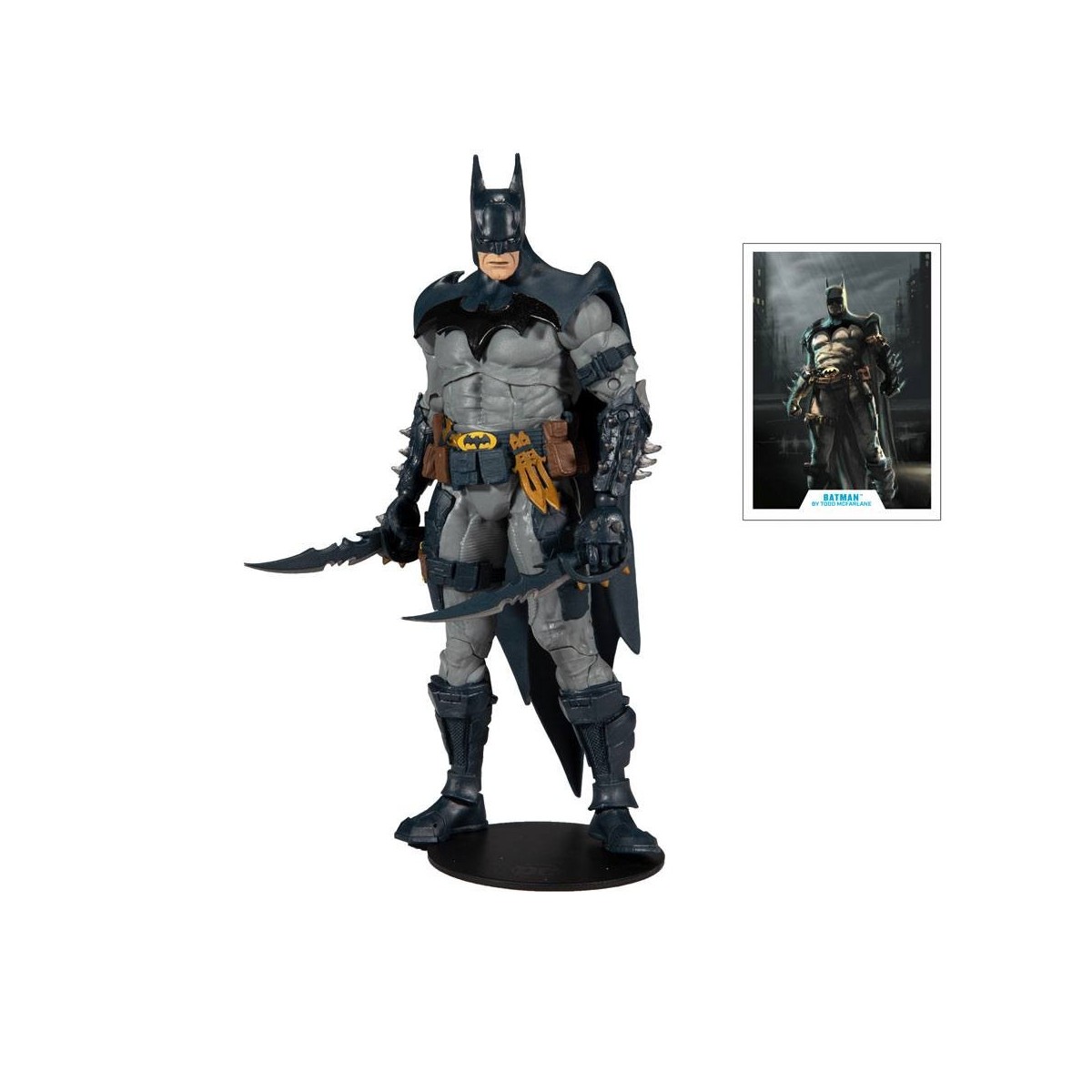 Mc Farlane - DC Multiverse - Batman Designed by Todd McFarlane Blue Version 1/12