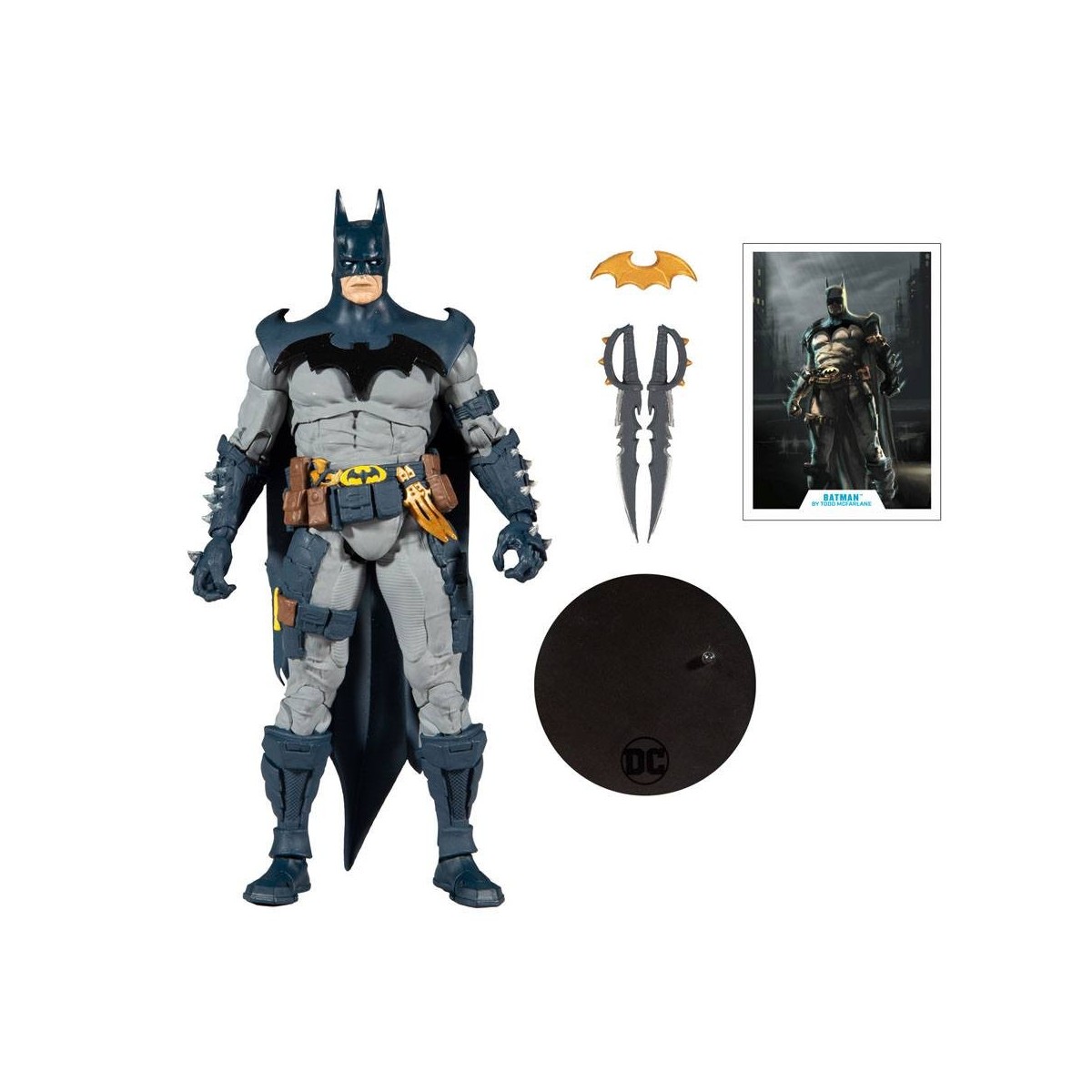 Mc Farlane - DC Multiverse - Batman Designed by Todd McFarlane Blue Version 1/12