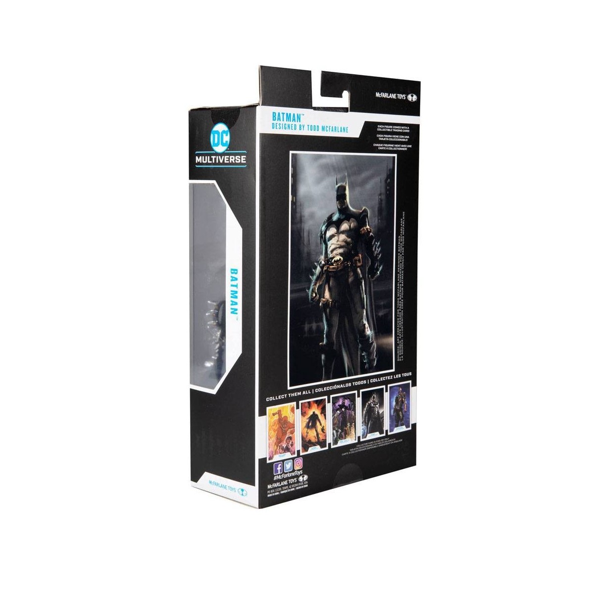 Mc Farlane - DC Multiverse - Batman Designed by Todd McFarlane Blue Version 1/12