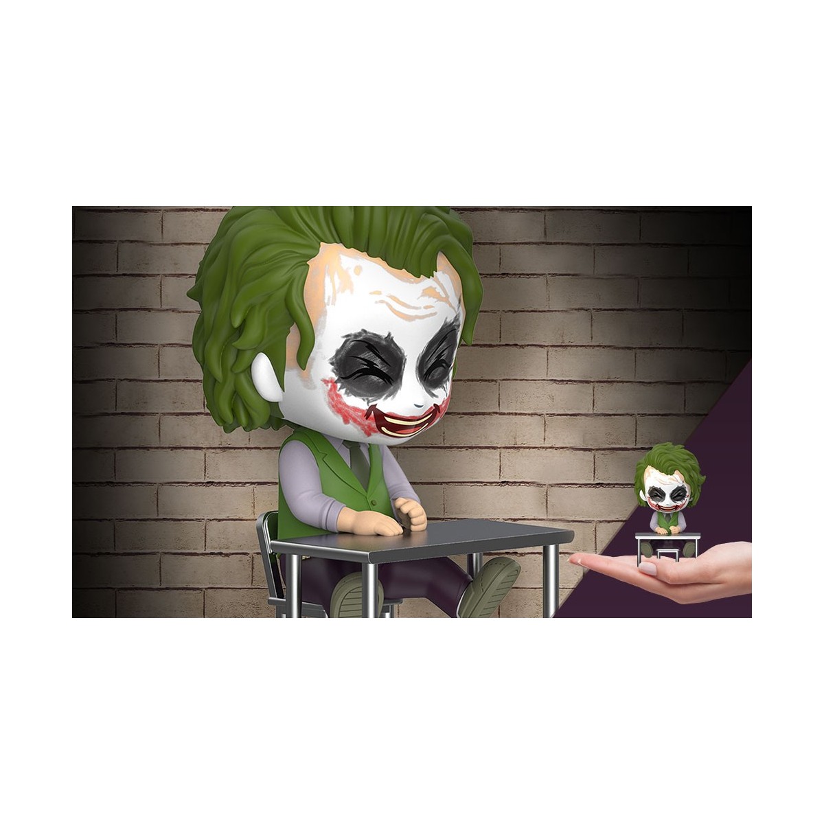 Hot Toys - Joker (Laughing Version) - Cosbaby - 9cm