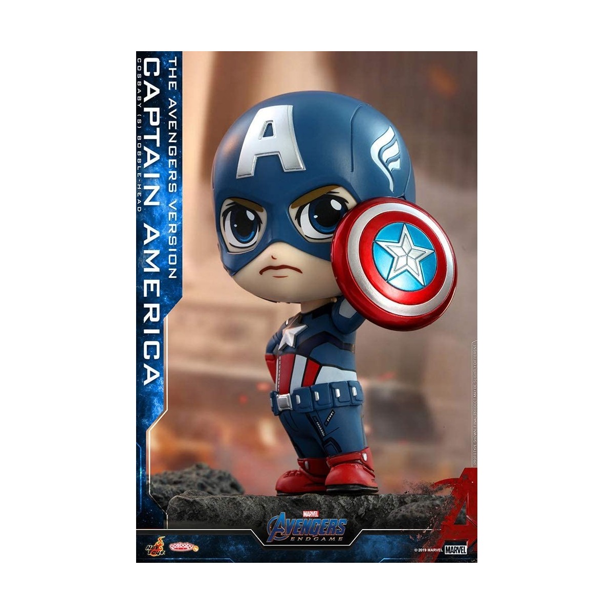 Hot Toys - Captain America (The Avengers Version) - Cosbaby - 9cm