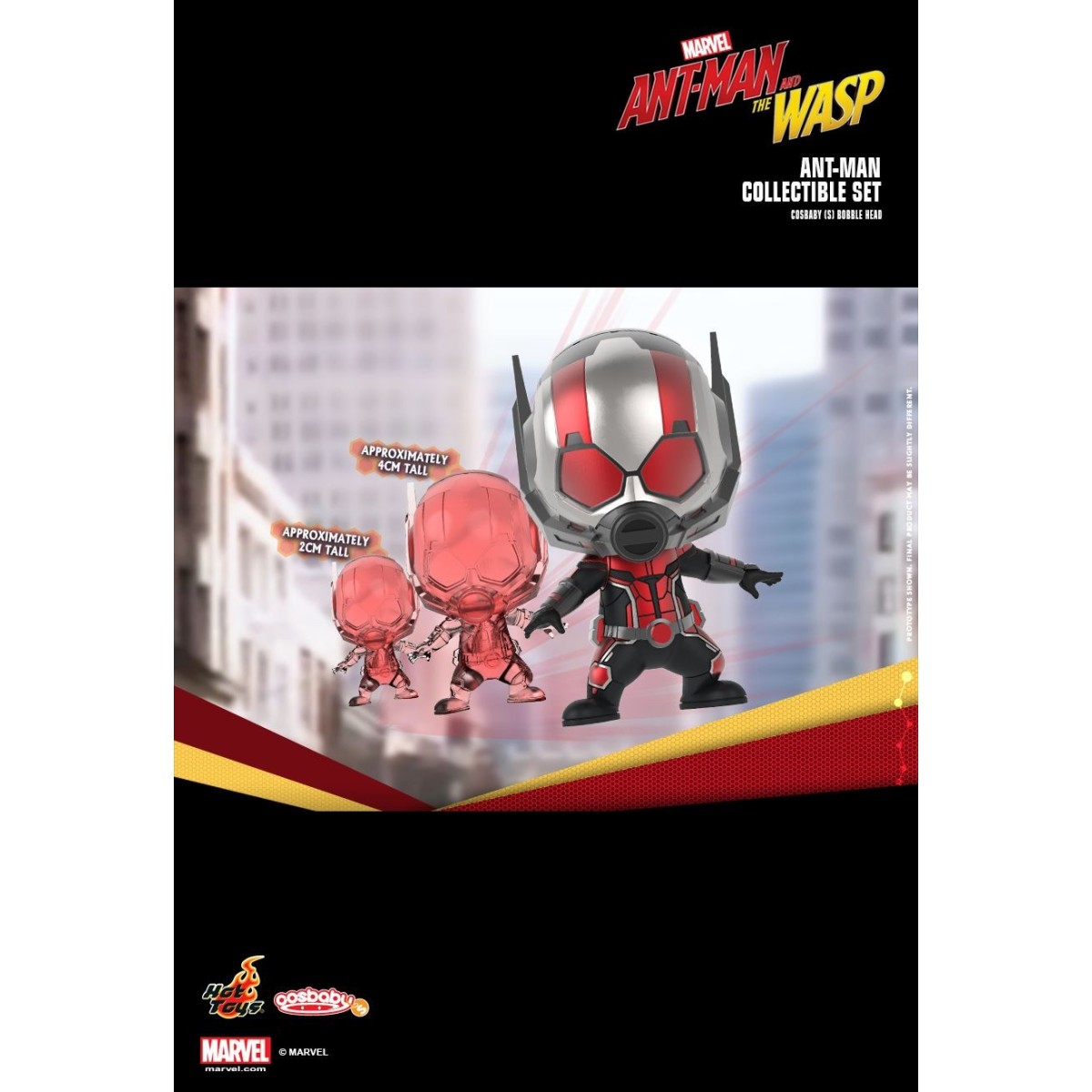 Hot Toys Ant-Man & the Wasp Phasing Version - Cosbaby - 9cm