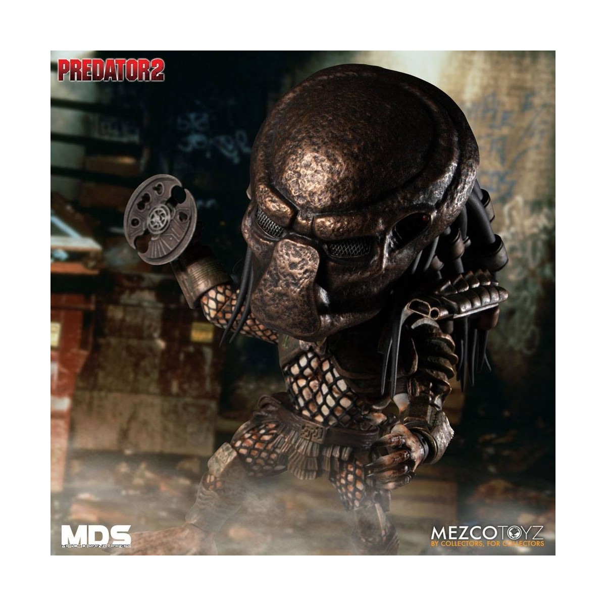 Mezco Designer Series - MDS - Deluxe City Hunter Predator 2
