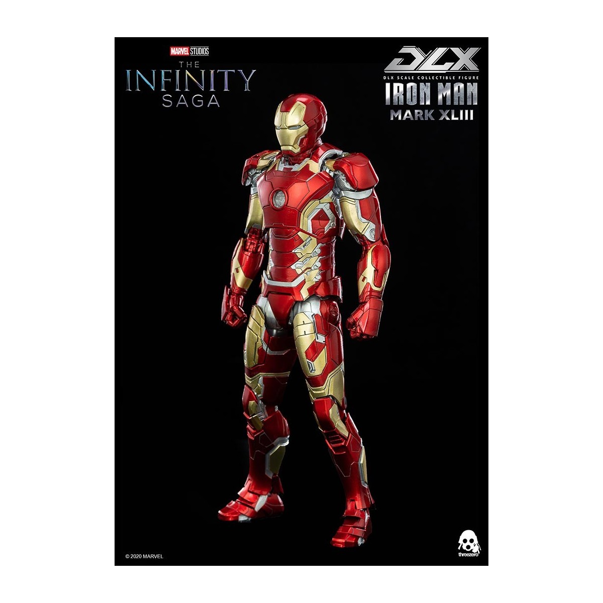 Threezero Infinity Saga Iron Man - Mark 43 DLX 1/12