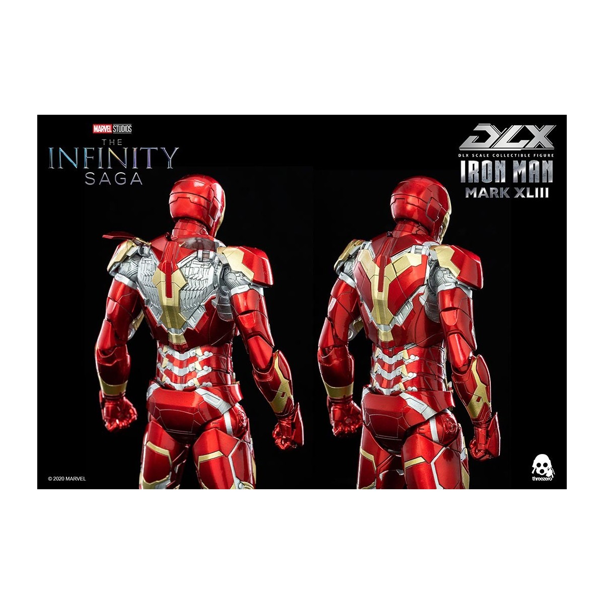 Threezero Infinity Saga Iron Man - Mark 43 DLX 1/12